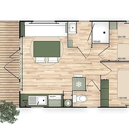 Hotel Eco-lodge Lou Pantai Le Pradet